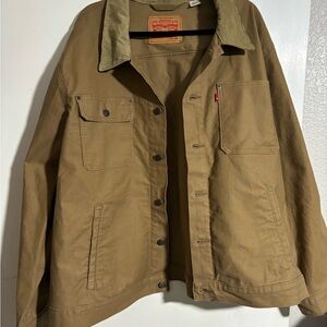Signature by Levi Strauss Tan Lightweight Utility Jacket